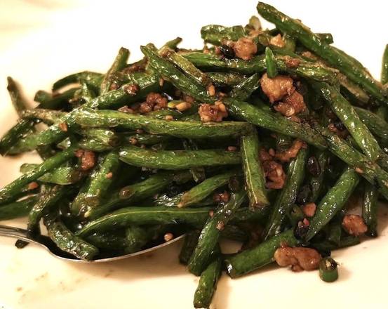 65.Haricots Verts Chinois Sautés / Stir-Fried String Beans (乾扁四季豆)